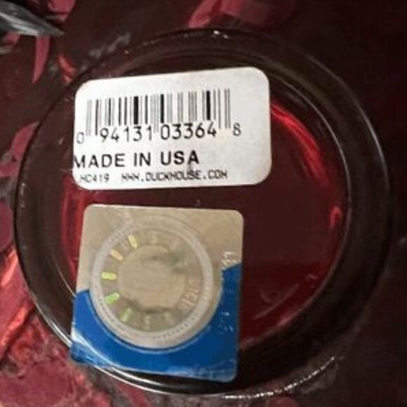 NWT Official Collegiate Indiana Hoosiers Mirrored Beverage Glass - Picture 3 of 3